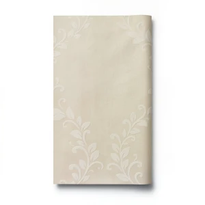 Classic Wallpaper 10m Length, 0.73m Width, Beige Color