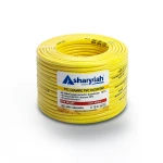 سلك امريكي 4/0 AWG نحاس مجدول معزول PVC 105°C أصفر 600 فولت 500 قدم | شركة كابلات الشرقية للصناعة