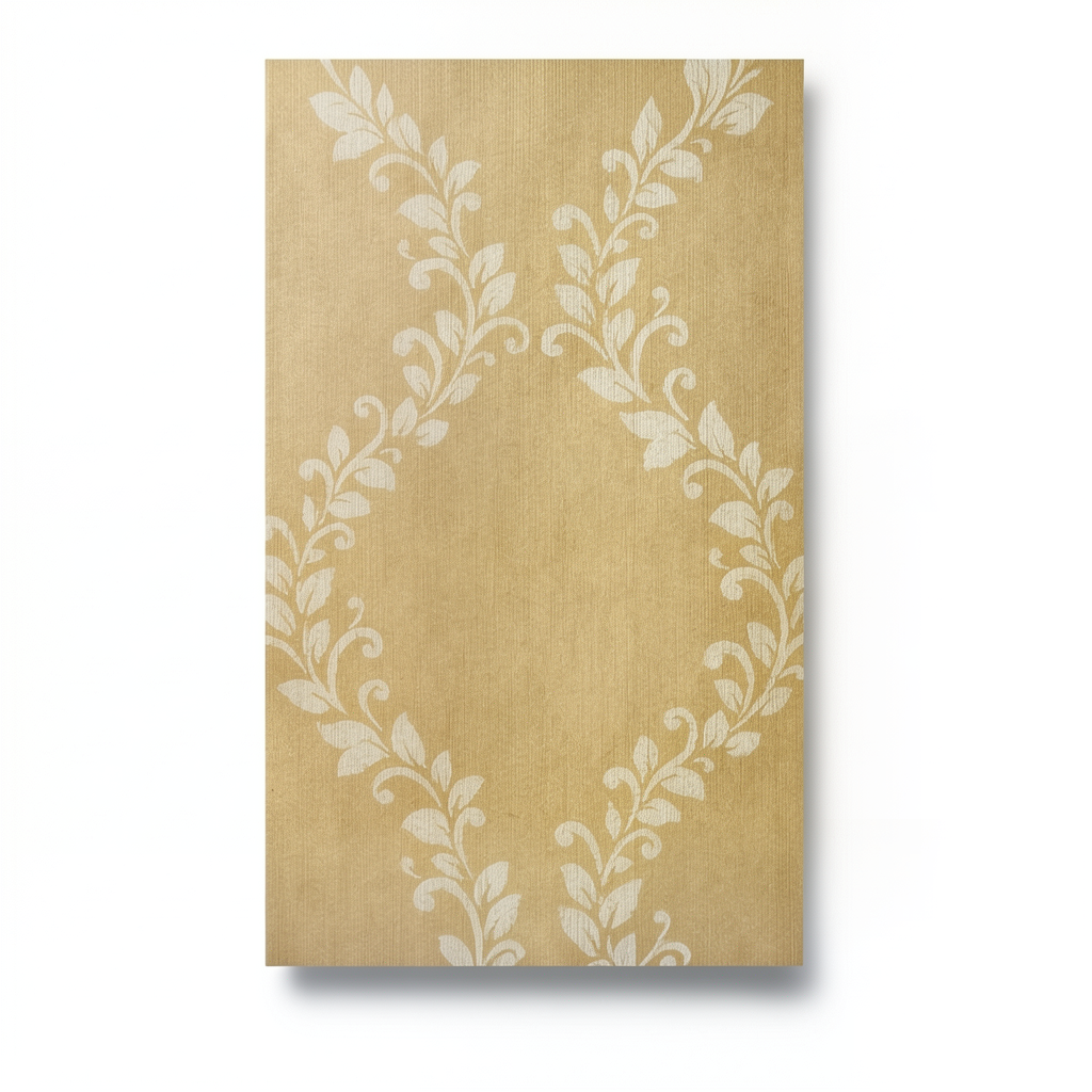 Classic Wallpaper Length 10m, Width 0.73m, Gold Color, Model 305031