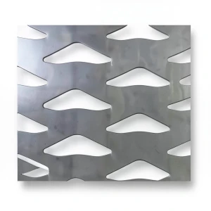 Hot Rolled Expanded Metal Sheet 2.3 mm Thickness 2.44×4 m Memari Shape