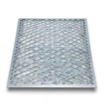 Galvanized Steel Expanded Metal Mesh Thickness 2 mm Width 2.44 M Length 5 M