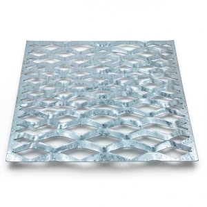 Galvanized Steel Expanded Metal Mesh Thickness 2 mm Width 2.44 m Length 6 m