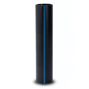 انابيب بلاستيك بولي ايثيلين عالي الكثافة ضغط 6.3 بار PE 100 قطر خارجي 180 mm سماكة 6.9 mm لون اسود