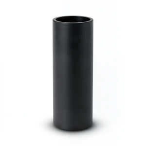 أنابيب HDPE ضغط 6 بار PE 80 قطر خارجي 50 ملم سماكة 2.3 ملم لون أسود