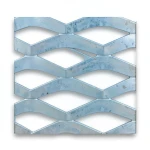 Galvanized Steel Expanded Metal Mesh Thickness 2 mm Width 2.44 m Length 7 m