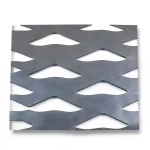 Hot Rolled Expanded Metal Sheet Flattened, Memari Design, Thickness 2.3 mm, Width 2.44 M, Length 7 M