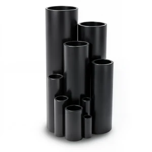 مواسير HDPE ضغط 6 بار PE 80 قطر خارجي 90 mm سماكة 4.1 mm لون اسود | مصنع المنار