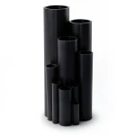 انابيب بلاستيك HDPE ضغط 6.3 بار PE 100 مقاس 225 ملم سمك 8.6 ملم لون اسود