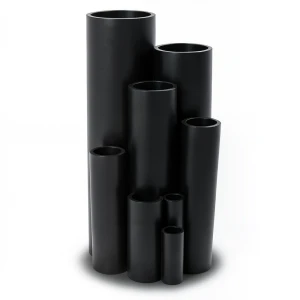 High Density Polyethylene Pipe Pressure 6.3 Bar PE 100, 250 mm OD, 9.6 mm Thickness, Black