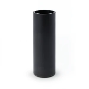 HDPE Plastic Pipe Pressure 3.2 Bar PE 80 Size 400 mm Thickness 9.8 mm Black