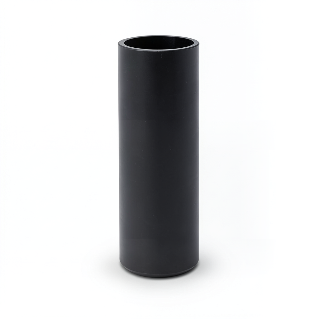 مواسير بلاستيك HDPE ضغط 3.2 بار PE 80 مقاس 400 ملم سمك 9.8 مم لون اسود