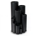 أنابيب بلاستيك HDPE ضغط 6.3 بار PE 100، قطر خارجي 315 mm، سمك 12.1 mm، أسود