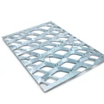 Galvanized Steel Expanded Metal Mesh Thickness 1.8 mm Width 2.44 m Length 6 m