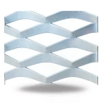 Galvanized Steel Expanded Metal Mesh Thickness 1.8 mm Width 2.44 M Length 7 meter