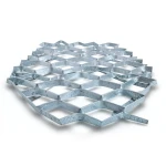 Galvanized Steel Expanded Metal Mesh Thickness 2.3 mm Width 2.44 m Length 6 m