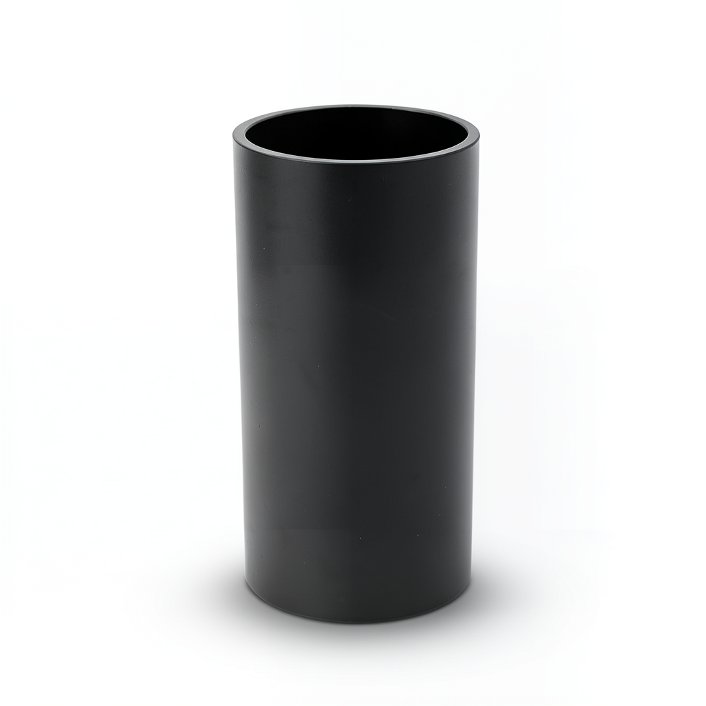 مواسير HDPE ضغط 6 بار PE 80 قطر خارجي 140 mm سماكة 6.4 mm لون اسود