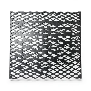 Hot Rolled Expanded Mesh Memari Shape, Wire Diameter 6 mm, Width 1.22 M, Length 3 M