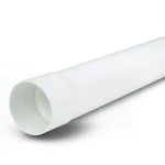 مواسير بلاستيك UPVC ضغط 315 psi مقاس 2 1/2 إنش سماكة 6.07 مم لون أبيض