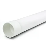مواسير UPVC ضغط 315 psi مقاس 3 إنش سماكة 7.37 ملم لون أبيض