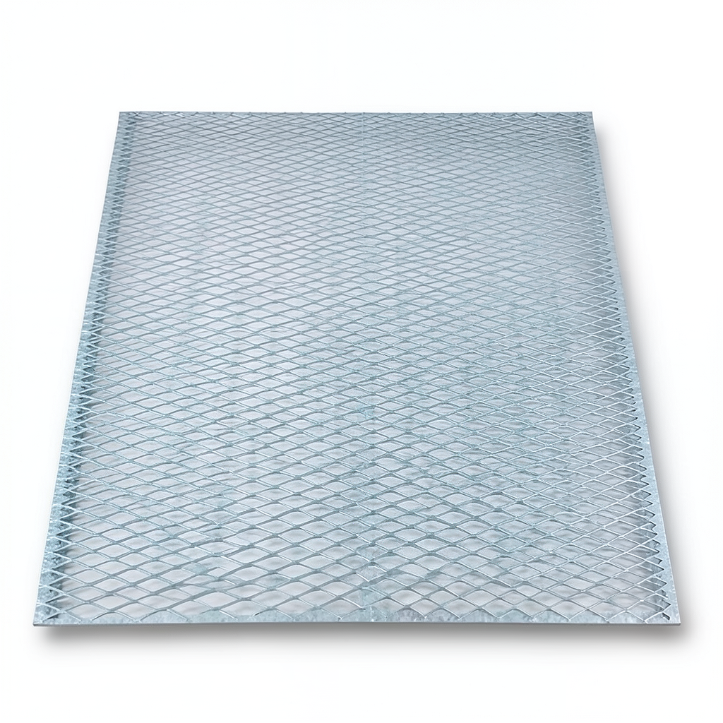 Galvanized Steel Expanded Metal Mesh Thickness 2 mm Width 2.44 m Length 6 m