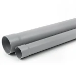 UPVC Pipe Nominal Pressure 160 psi Size 2 1/2 inch Thickness 3.30 mm Gray Color