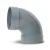 UPVC Plastic Elbow 90° Non Pressure Size 110 mm Gray - Image 1