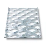Galvanized Steel Expanded Metal Mesh Mazyoon Thickness 2.3 mm Width 2.44 m Length 3 m