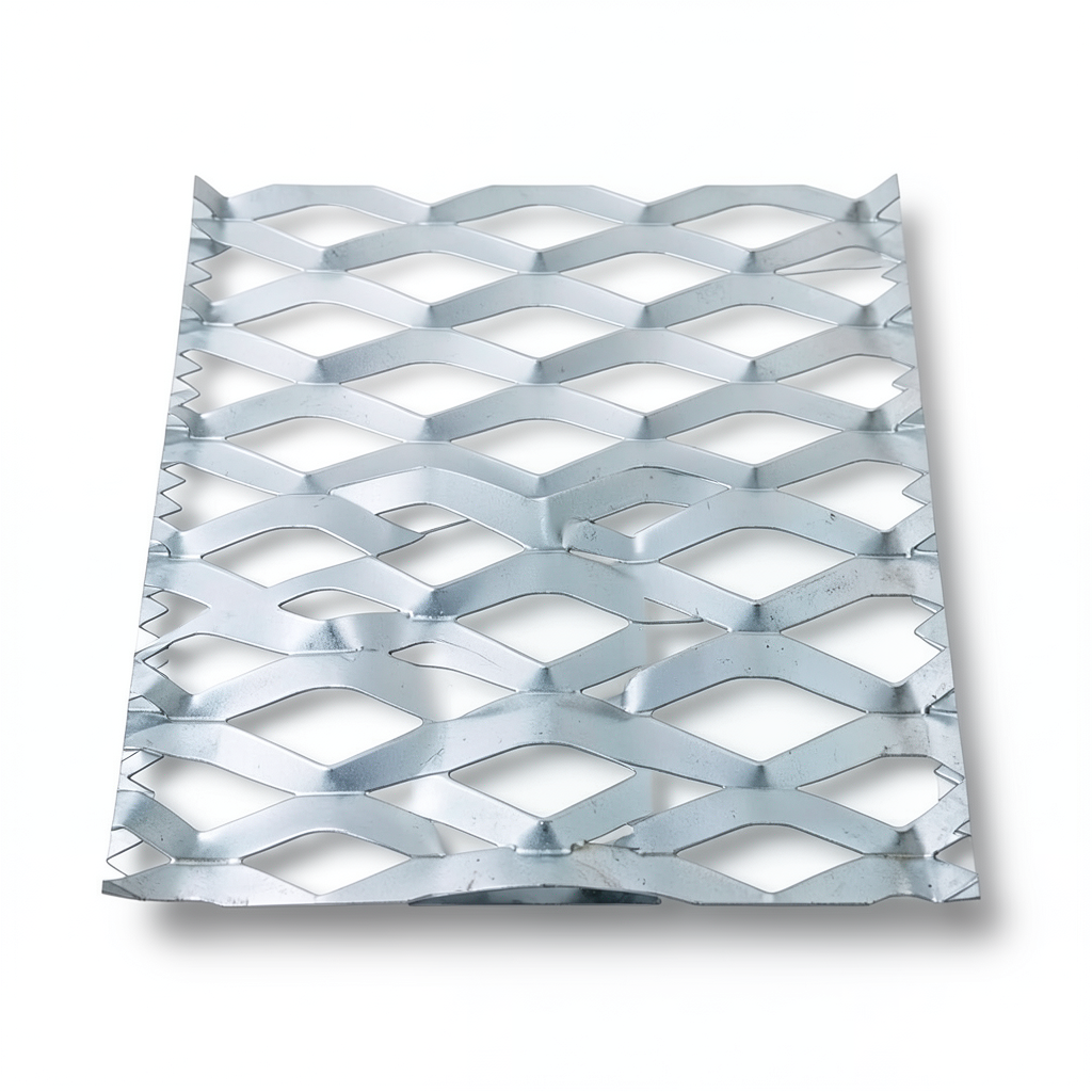 Galvanized Steel Expanded Metal Mesh Mazyoon Thickness 2.3 mm Width 2.44 m Length 3 m
