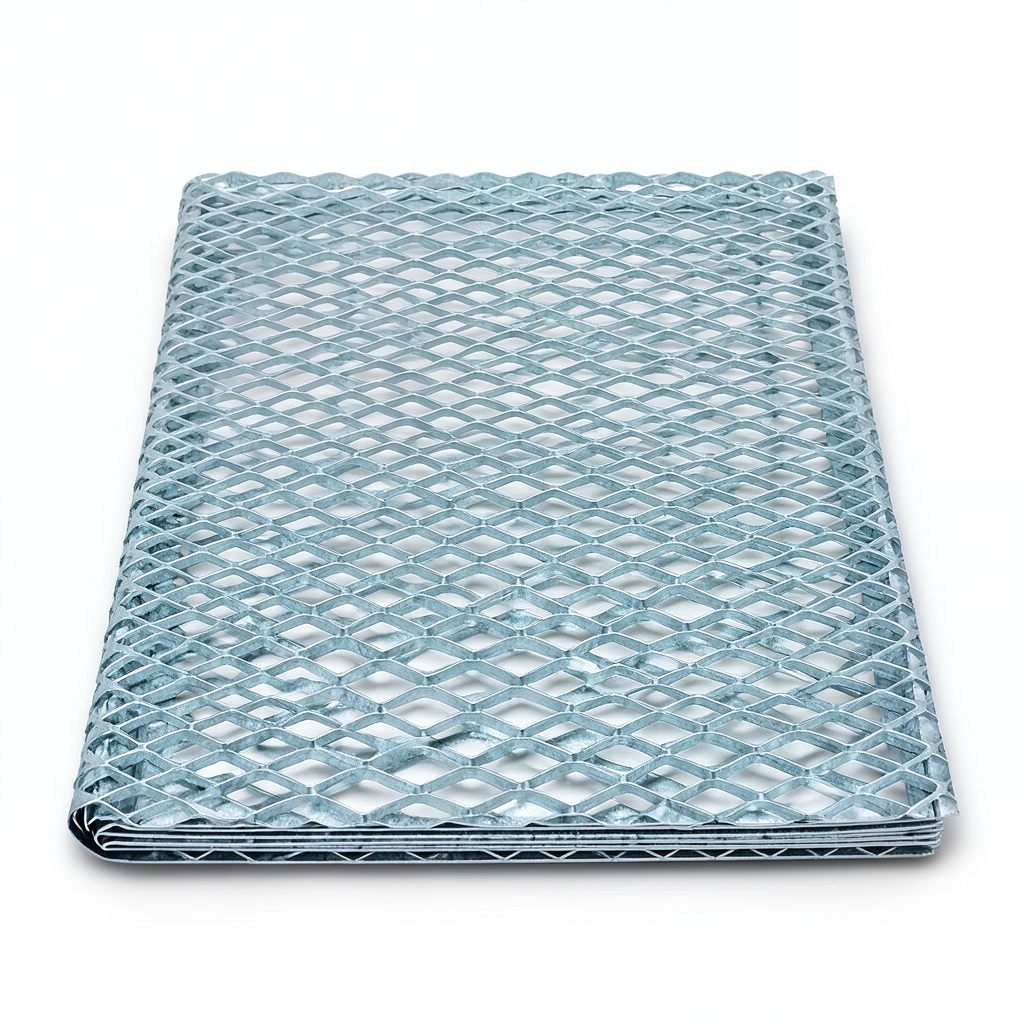 Galvanized Steel Expanded Metal Mesh Thickness 2.3 mm Width 2.44 M Length 5 M