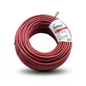 Flexible Copper Electrical Wire 95mm2, 450/750V, PVC Insulation, Red | Jeddah Cables Company