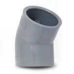 كوع UPVC زاوية 45° 3/4 إنش لون رمادي