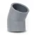 كوع UPVC زاوية 45° 3/4 إنش لون رمادي - Image 1