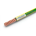 35 mm2 Stranded Copper Earth Wire 450/750 V PVC Insulation Yellow/Green | Riyadh Cables Group