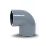 كوع UPVC زاوية °90 مقاس 160 مم لون رمادى