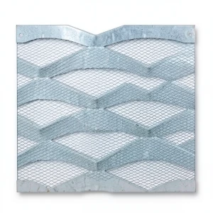 Galvanized Steel Expanded Metal Mesh Thickness 2.3 mm Width 2.44 M Length 7 meter