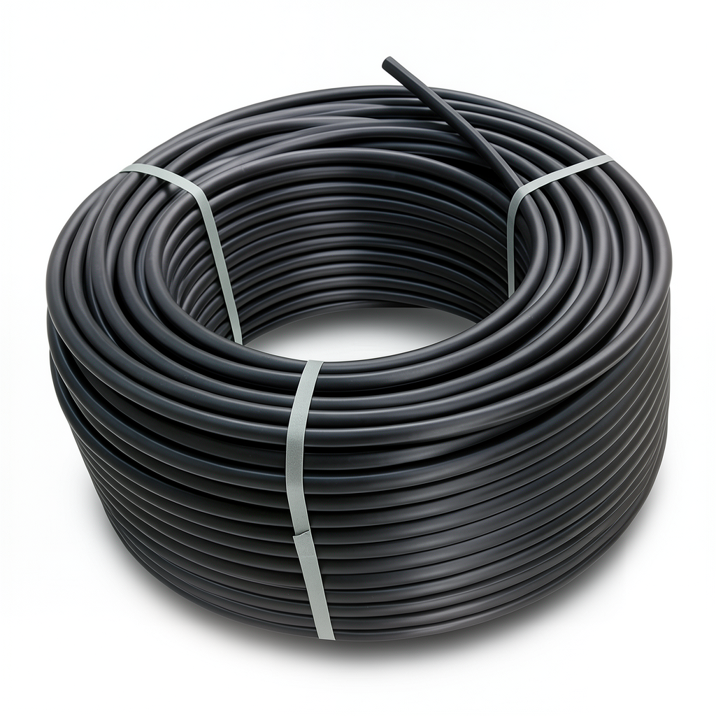 لفة أنابيب HDPE ضغط 3.2 بار PE 100 قطر خارجي 140 مم SDR 41 لون أسود