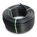 HDPE Plastic Coil Pipe PN 3.2 Bar PE 100, 160 mm SDR 41 Black