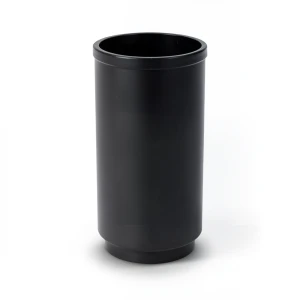 مواسير بلاستيك HDPE ضغط اسمي 6 بار PE 80، قطر خارجي 110 ملم، سماكة 5 ملم، لون اسود