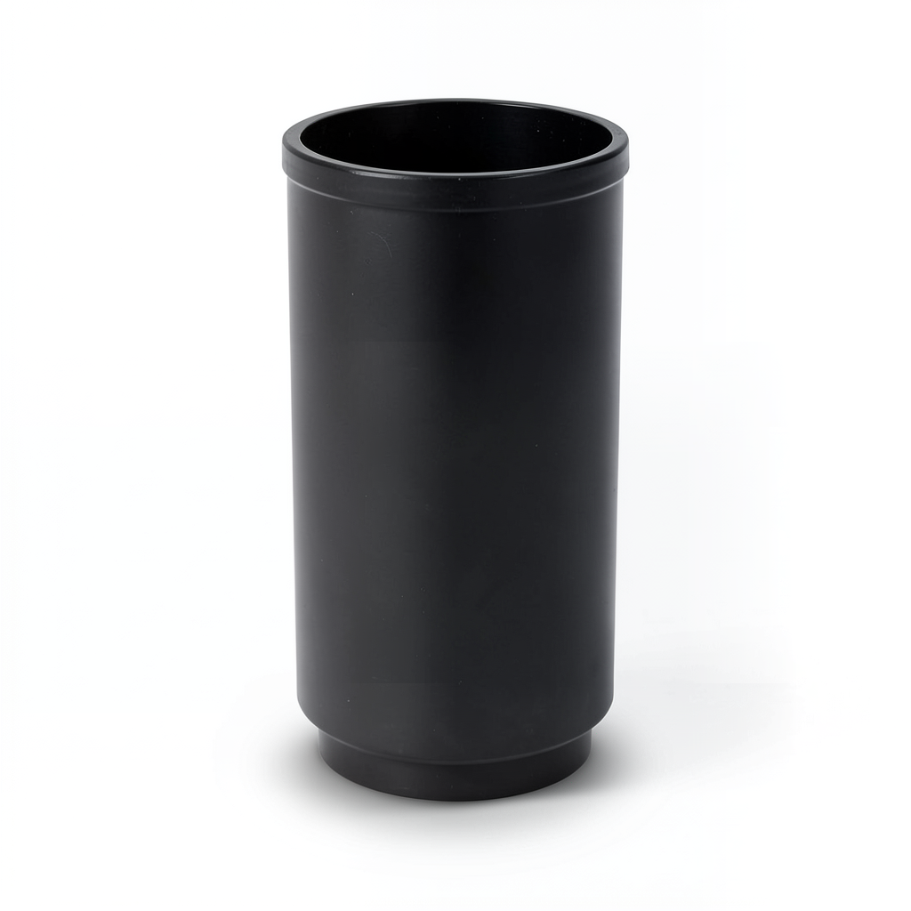 HDPE Plastic Pipe Nominal Pressure 6 Bar PE 80, 110 mm OD, 5 mm Thickness, Black