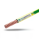150 mm Stranded Copper Earthing Electrical Wire 450/750V PVC Insulated Green/Yellow | Riyadh Cables Group