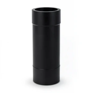 HDPE Plastic Pipe Pressure 6.3 Bar PE 100 Size 225 mm Thickness 8.6 mm Black