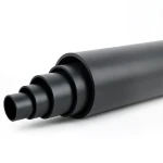 HDPE Polyethylene Pipe Nominal Pressure 3.2 Bar PE 100 OD 250 mm SDR 41 Black