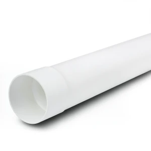 UPVC Plastic Pipe Nominal Pressure 315 psi Size 1 1/2 inch Thickness 4.09 mm White Color