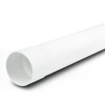 UPVC Plastic Pipe Nominal Pressure 315 psi Size 4 inch Thickness 9.47 mm White Color