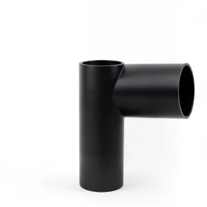 High Density Polyethylene Pipe Pressure 6.3 Bar PE 100, 250 mm OD, 9.6 mm Thickness, Black