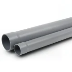 UPVC Pipe Schedule 80 Size 3/4 inch Thickness 4.42 mm Gray Color