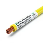 Riyadh 95 mm2 Single Electrical Wire, 450/750 V, Stranded Copper PVC Insulation, Yellow | Riyadh Cables Group