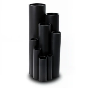 أنابيب بلاستيك HDPE ضغط 6.3 بار PE 100، قطر خارجي 315 mm، سمك 12.1 mm، أسود