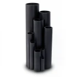 مواسير بلاستيك HDPE ضغط 16 بار PE 100 قطر خارجي 180 مم سمك 16.4 مم لون أسود | مصنع المنار