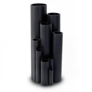 مواسير بلاستيك HDPE ضغط 16 بار PE 100 قطر خارجي 180 مم سمك 16.4 مم لون أسود | مصنع المنار